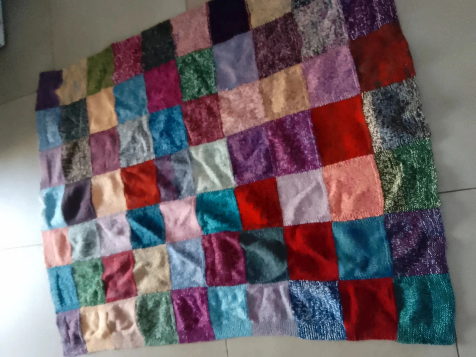 Cobertura de patchwork vintage – photo 2